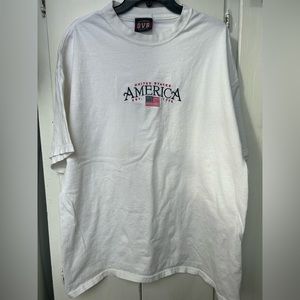 Vintage embroidered Americana T shirt